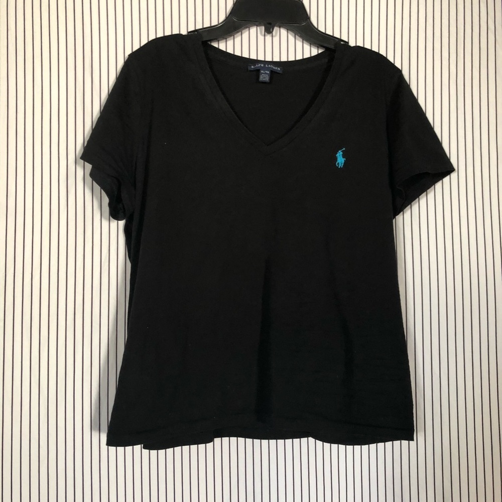 Black polo.